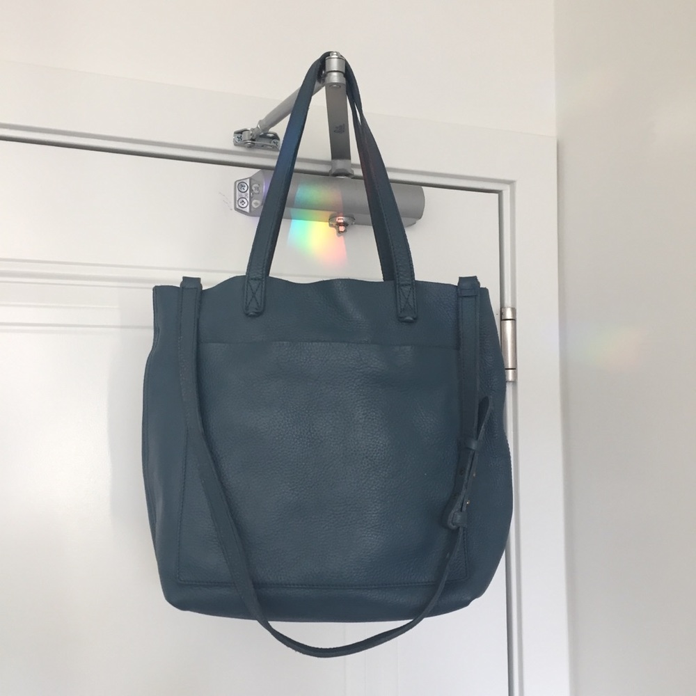 Madewell leather Medium Transport Tote